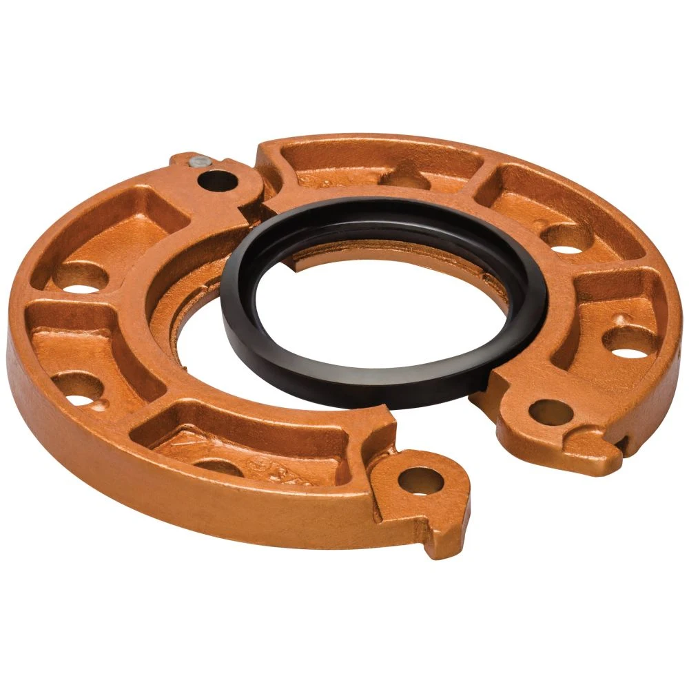 Casting Ductile Iron Grooved Flange Adaptor ASTM A536