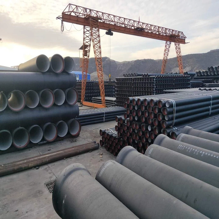 Professional ISO2531 En 545 En 598 Tyton Push-in Joint Centrifugal Casting Ductile Iron Pipes